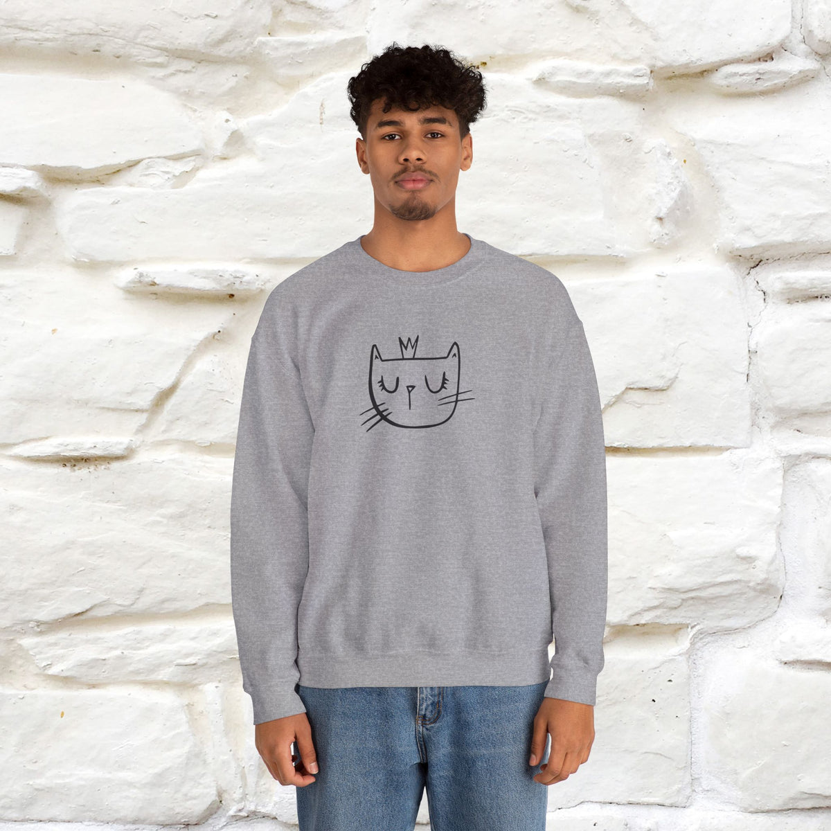 ''When I realize men are...'' | Cute Cat Sweatshirt | Nunu&Miao Studio
