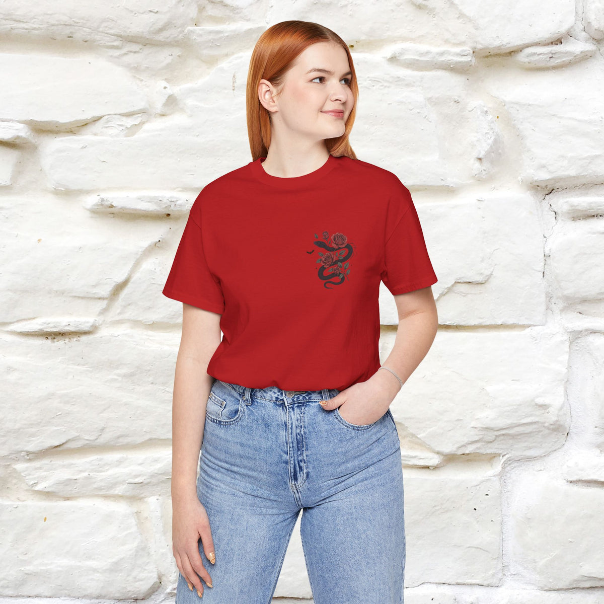 "The Rose and The Snake " Halloween T-shirt |Nunu&Miao Studio