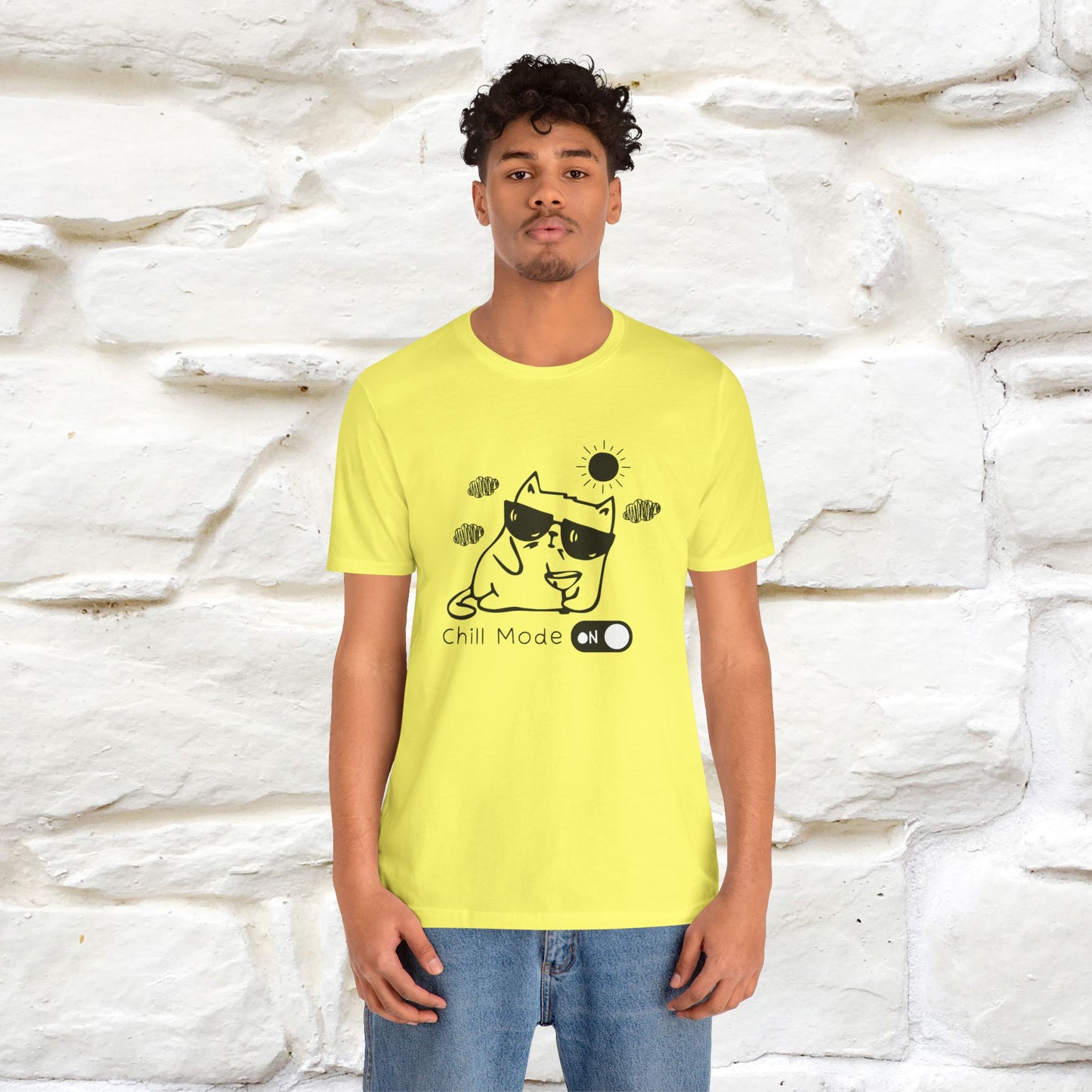 ''Chill Mode on'' Cat T-Shirt | Nunu&Miao Studio