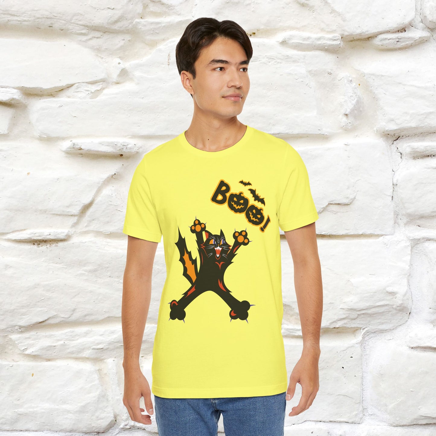 "Boo" Cat  T-shirt |Nunu&Miao Studio - Nunu&Miao Studio