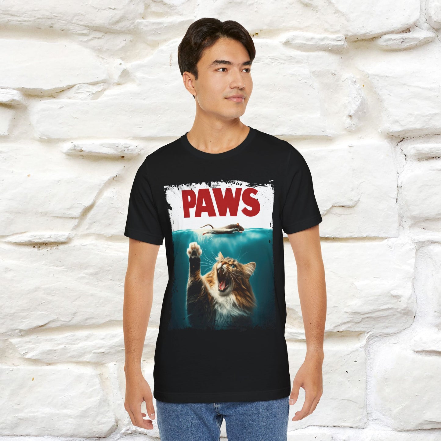''Paws'' Cat T-Shirt |  | Nunu&Miao Studio - Nunu&Miao Studio