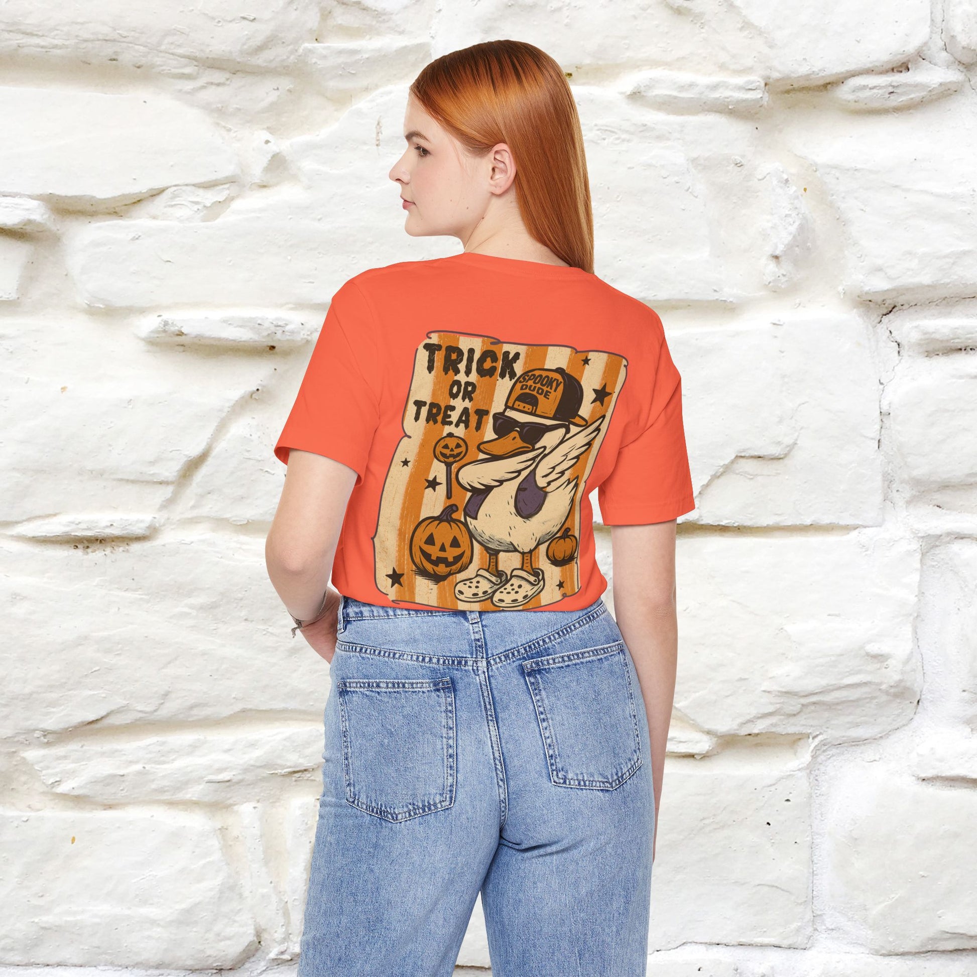 "Trick or Treat" Funny Halloween T-shirt |Nunu&Miao Studio - Nunu&Miao Studio