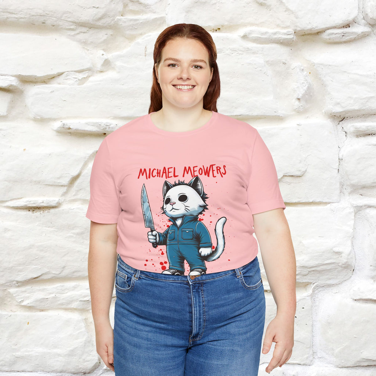 ''Michael Meowers'' Cat T-Shirt |  | Nunu&Miao Studio