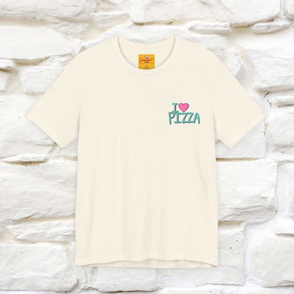 "I Love Pizza"| Cat T-shirt | Nunu&Miao Studio - Nunu&Miao Studio
