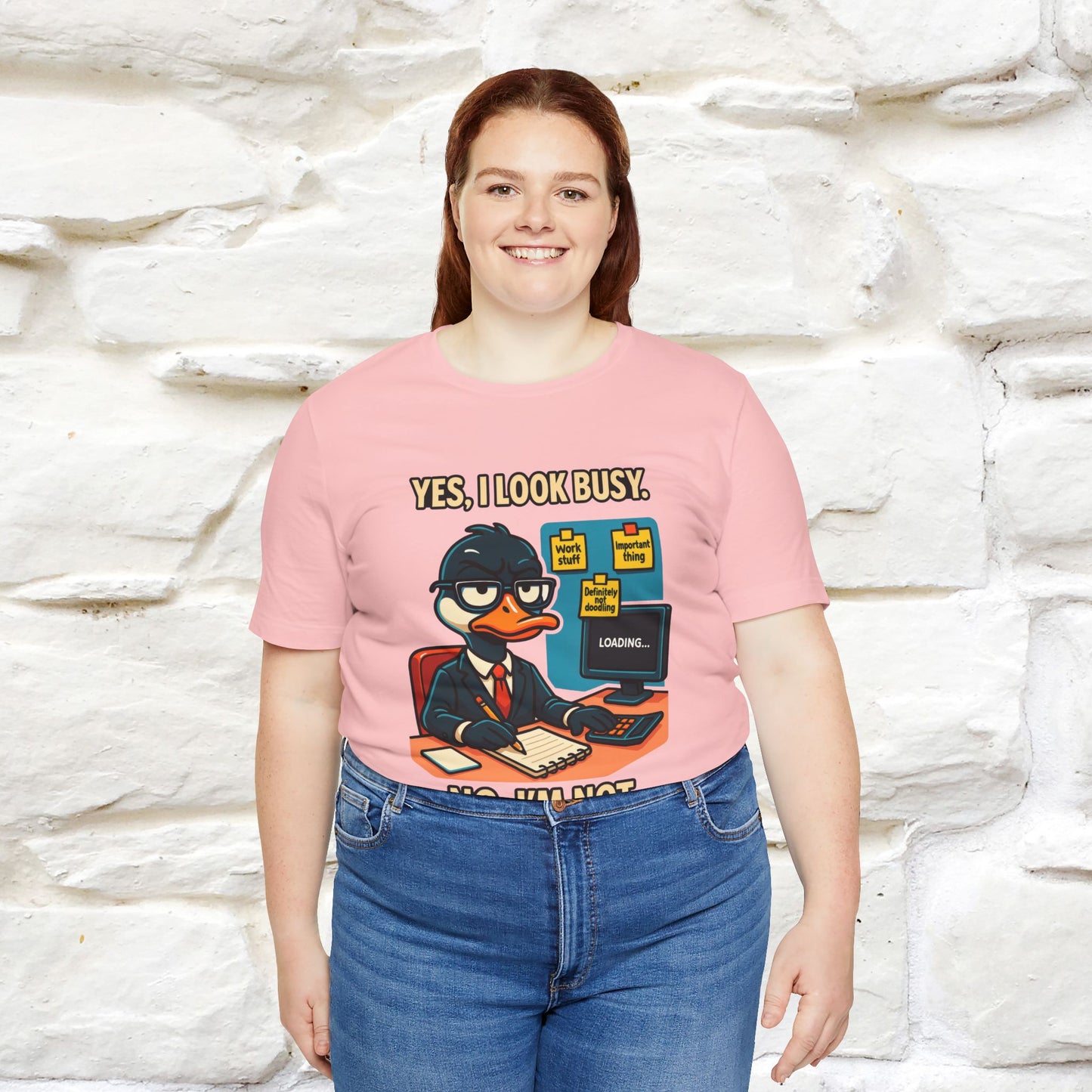''Yes, I Look Busy. No I'm Not.''|  Sarcastic Cat T-Shirt | Nunu&Miao Studio