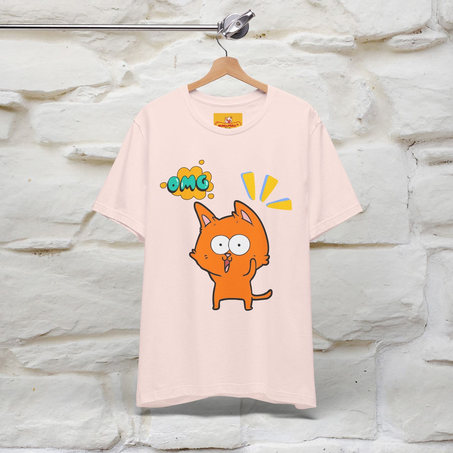 ''Oh My God'' Cat T-Shirt | Nunu&Miao Studio - Nunu&Miao Studio