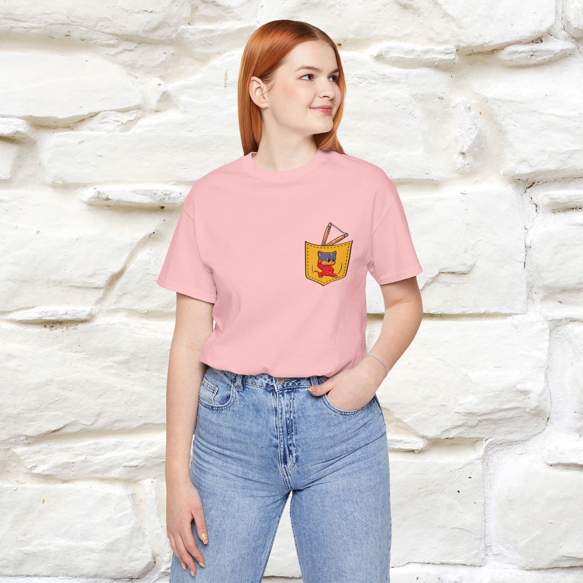 "Be Like Water: Cattitude Master | Cat T-Shirt |Nunu&Miao Studio - Nunu&Miao Studio