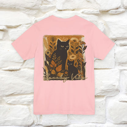 "Spooky Vibes" Cat T-shirt |Nunu&Miao Studio - Nunu&Miao Studio