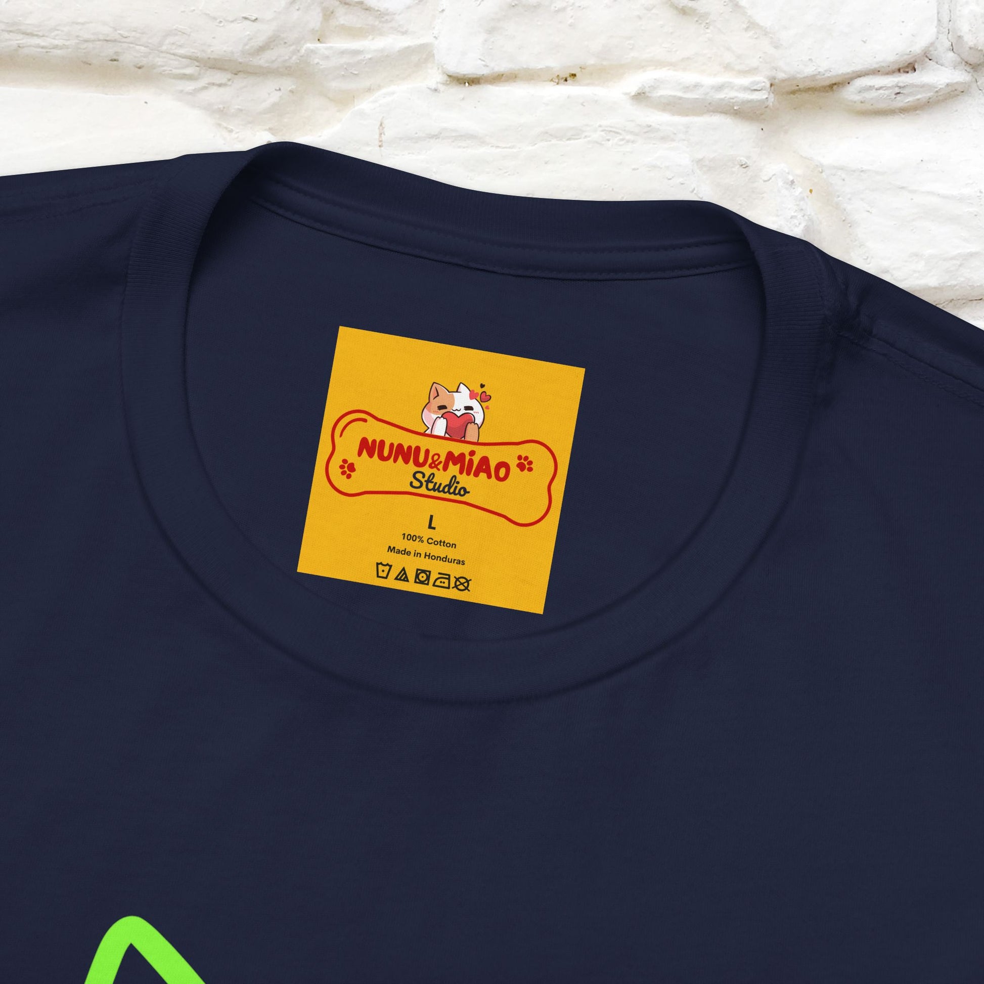 ''Everything Will Be Ok '' Cat T-Shirt Front and Back Design | Nunu&Miao Studio - Nunu&Miao Studio