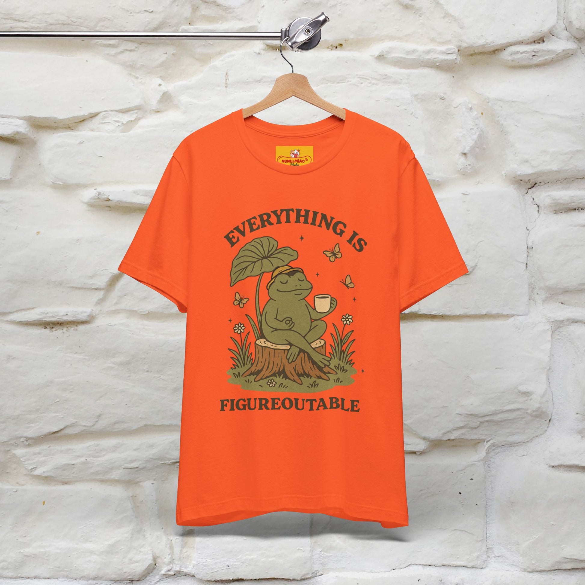 "Everything Is Fugureoutable"| Lifestyle Shirt |Nunu&Miao Studio - Nunu&Miao Studio