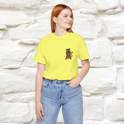 “Cats Rule The World” |Cat T-Shirt | Front & Back Design | Nunu&Miao Studio