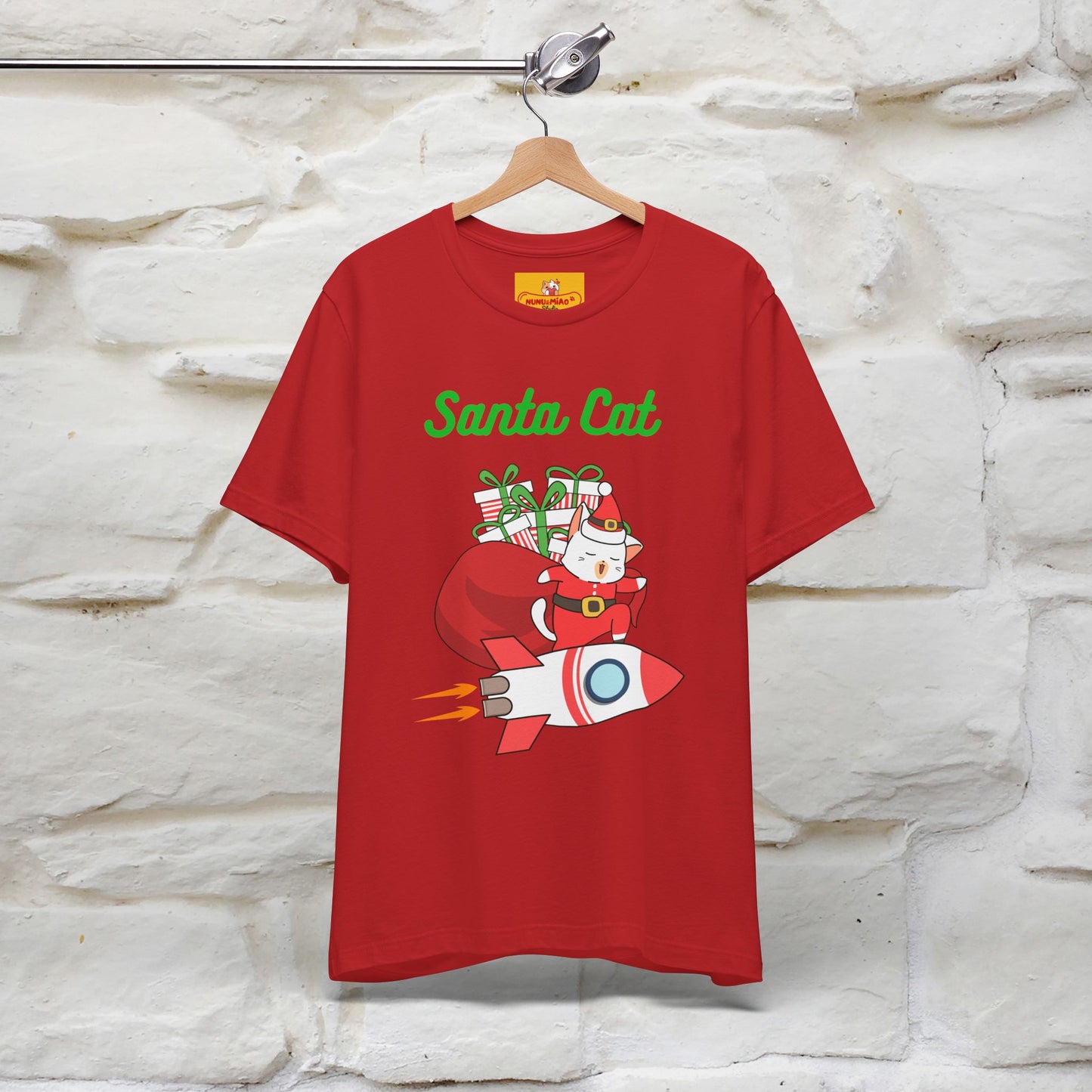 "Funny Santa Cat..." | Cat T-Shirt | Nunu&Miao Studio