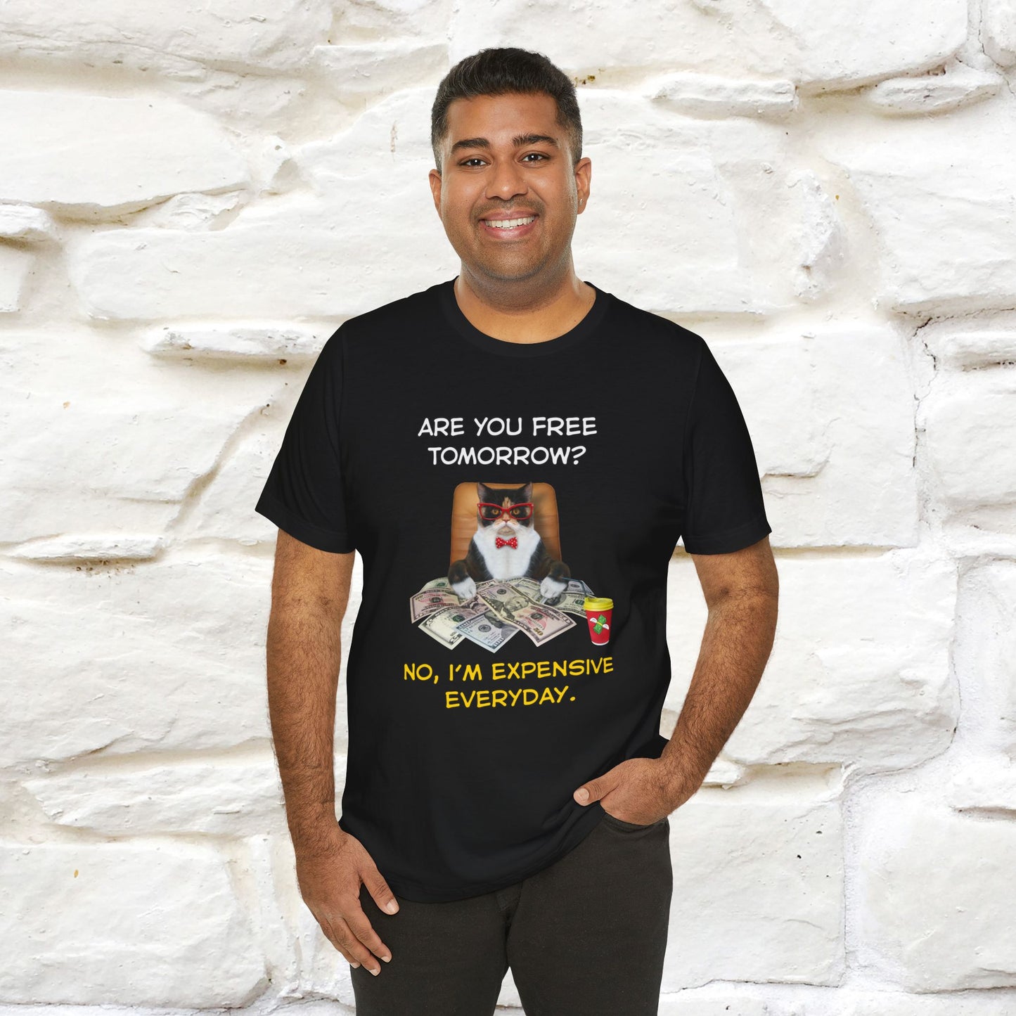 “Are You Fee Tomorrow?” | Cat T-Shirt | Nunu&Miao Studio
