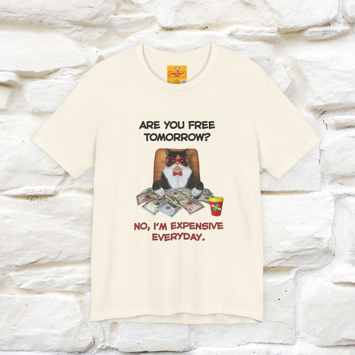 “Are You Fee Tomorrow?” | Cat T-Shirt | Nunu&Miao Studio