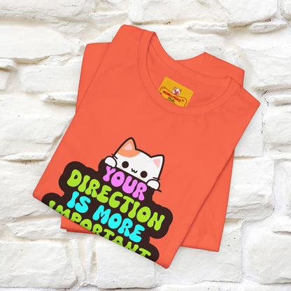 "Your Direction Is More ..." |  Cat T-shirt | Nunu&Miao Studio - Nunu&Miao Studio
