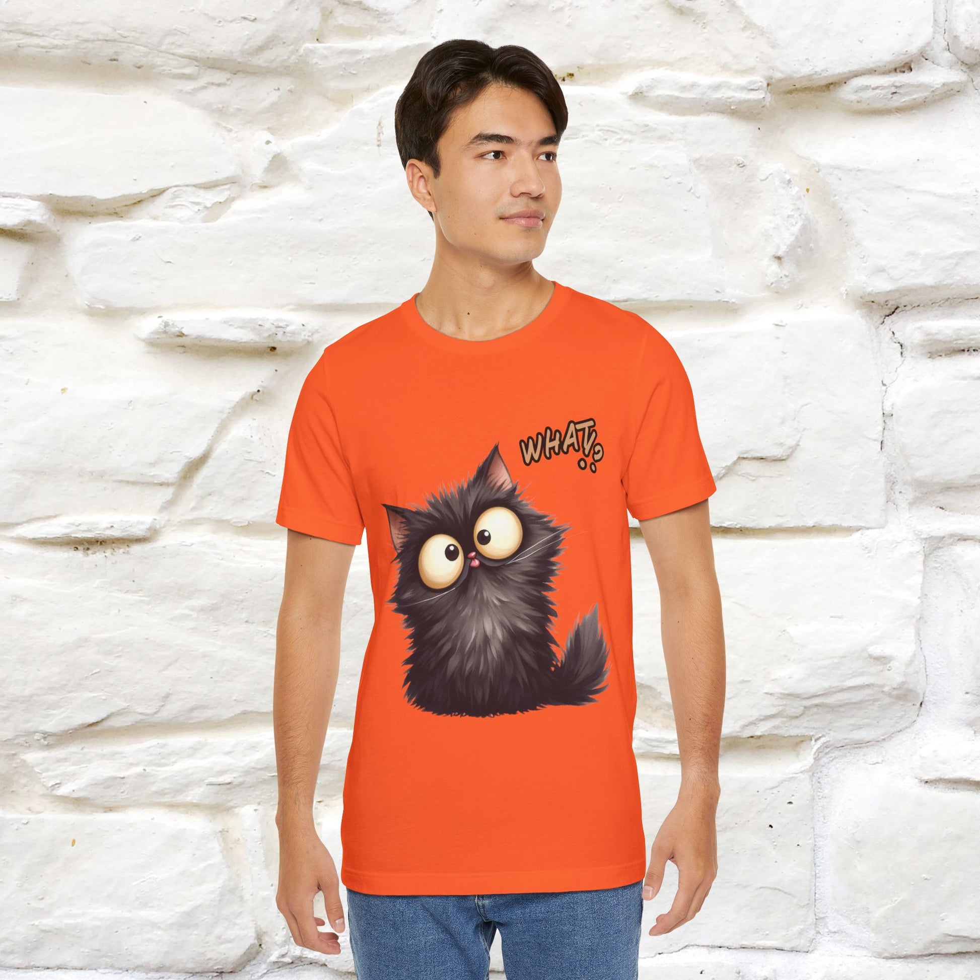 ''What ?'' | Cat T-Shirt  | Nunu&Miao Studio - Nunu&Miao Studio