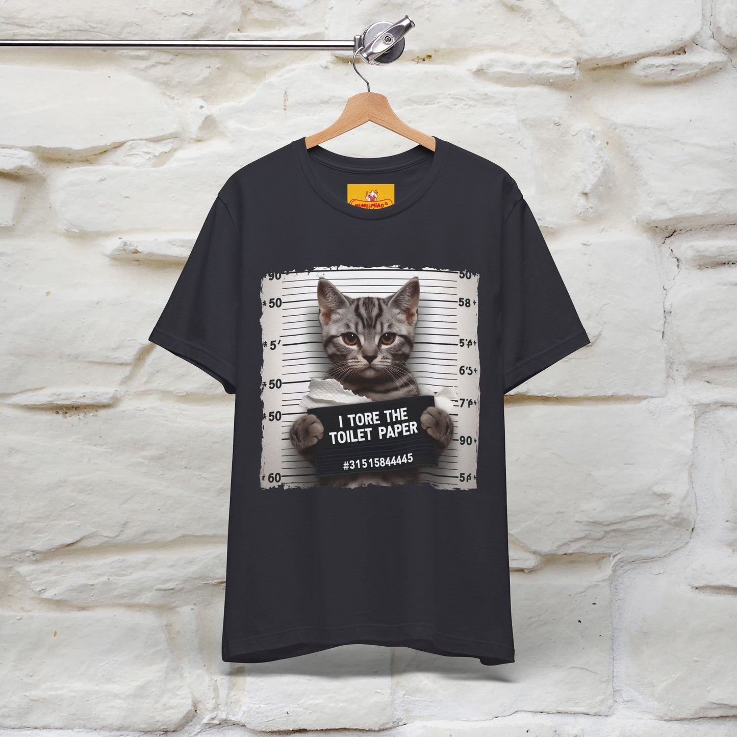 ''I Tore The Toilet Paper'' | Funny Cat T-Shirt | Nunu&Miao Studio - Nunu&Miao Studio