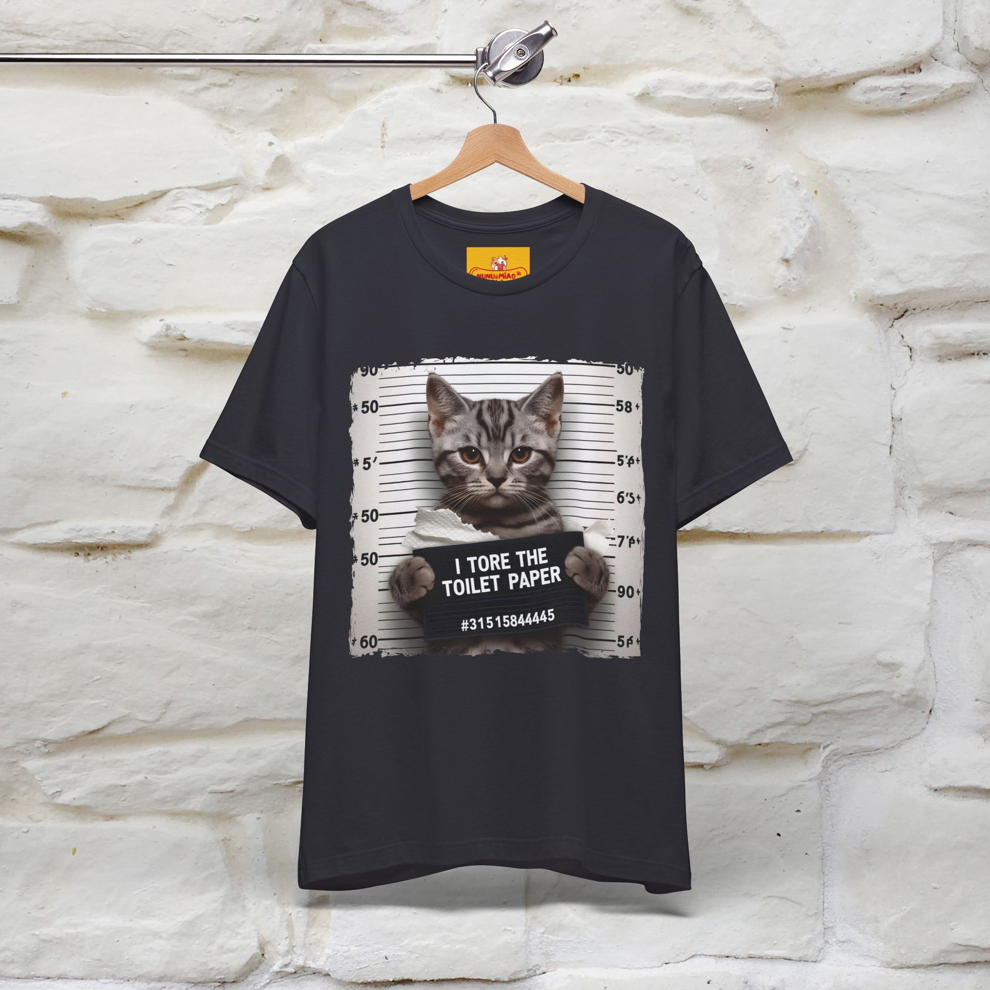 ''I Tore The Toilet Paper'' | Funny Cat T-Shirt | Nunu&Miao Studio - Nunu&Miao Studio