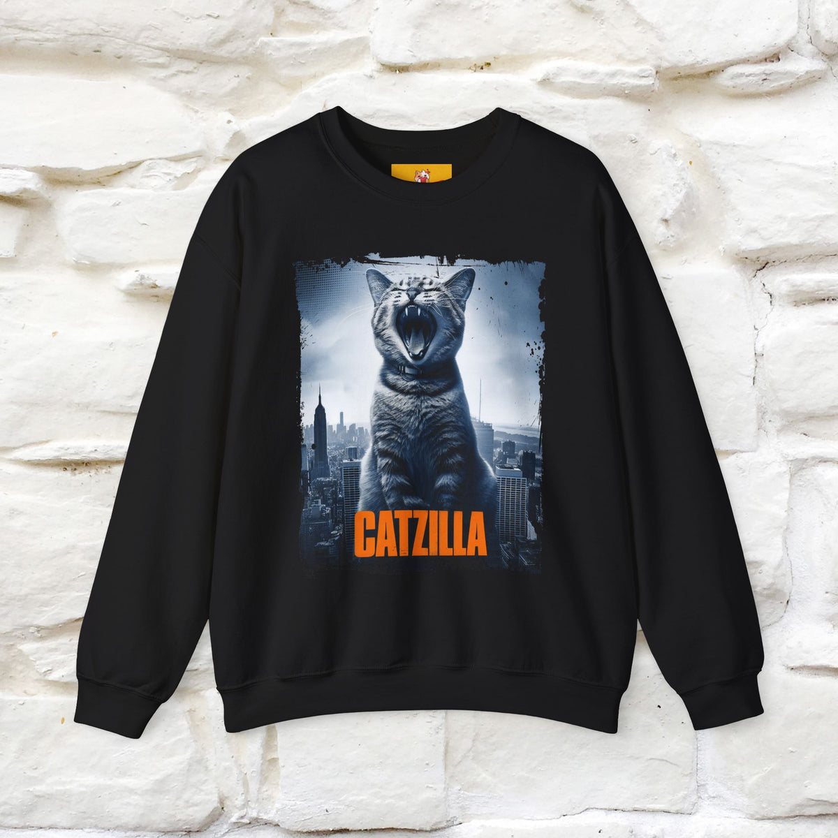 "Catzilla'' |Cat Sweatshirt | Nunu&Miao Studio
