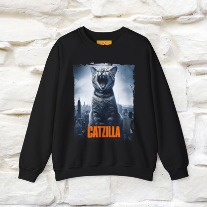 "Catzilla'' |Cat Sweatshirt | Nunu&Miao Studio