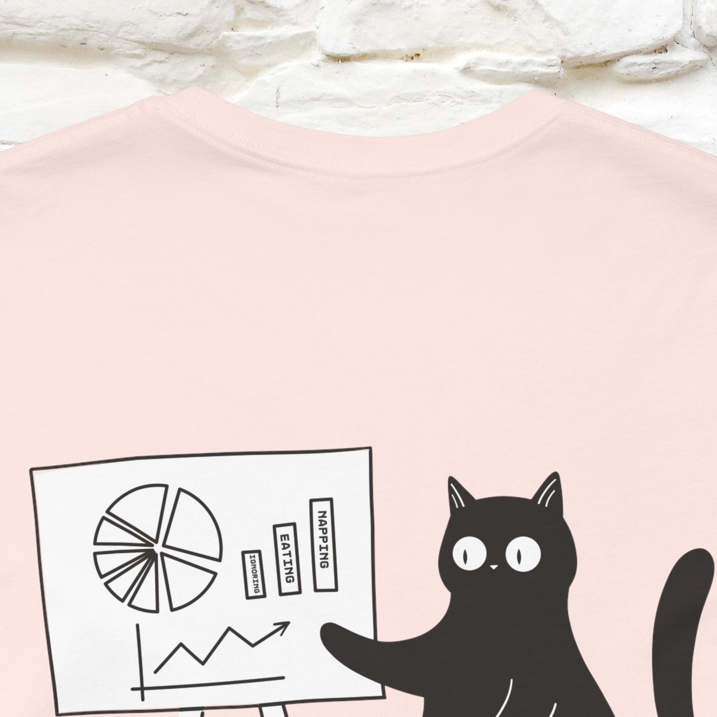 “Trust me, I’m statistically significant.”|  Cat T-Shirt | Front & Back Design | Nunu&Miao Studio