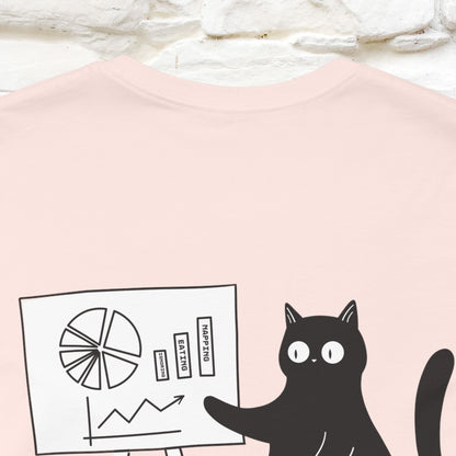 “Trust me, I’m statistically significant.”|  Cat T-Shirt | Front & Back Design | Nunu&Miao Studio