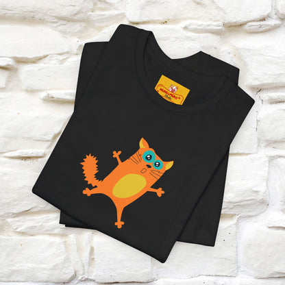 "It Always Seems Impossible Until It’s Done" Cat T-Shirt| Front & Back Design | Nunu&Miao Studio - Nunu&Miao Studio