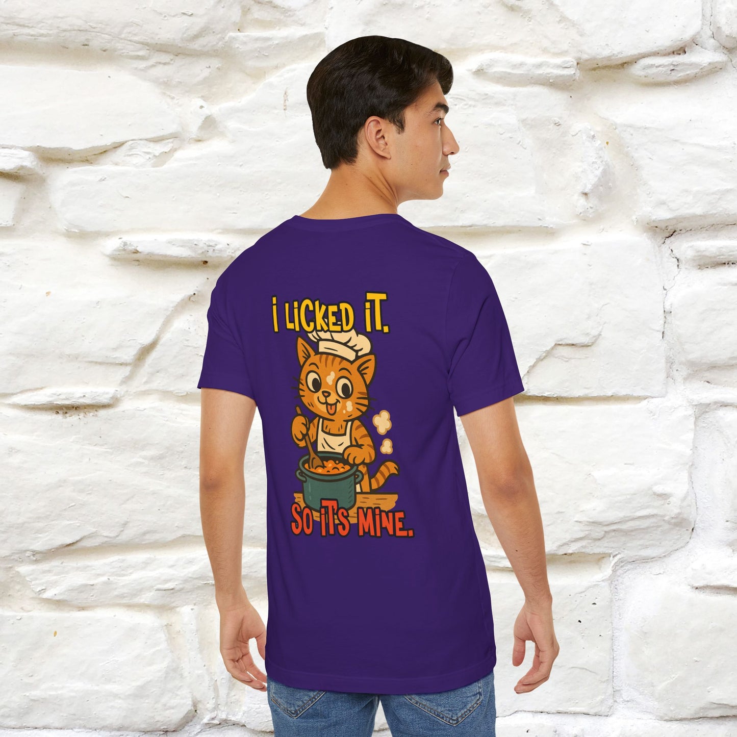 "I Licked It. It's Mine  " |Cat T-Shirt | Nunu&Miao Studio - Nunu&Miao Studio