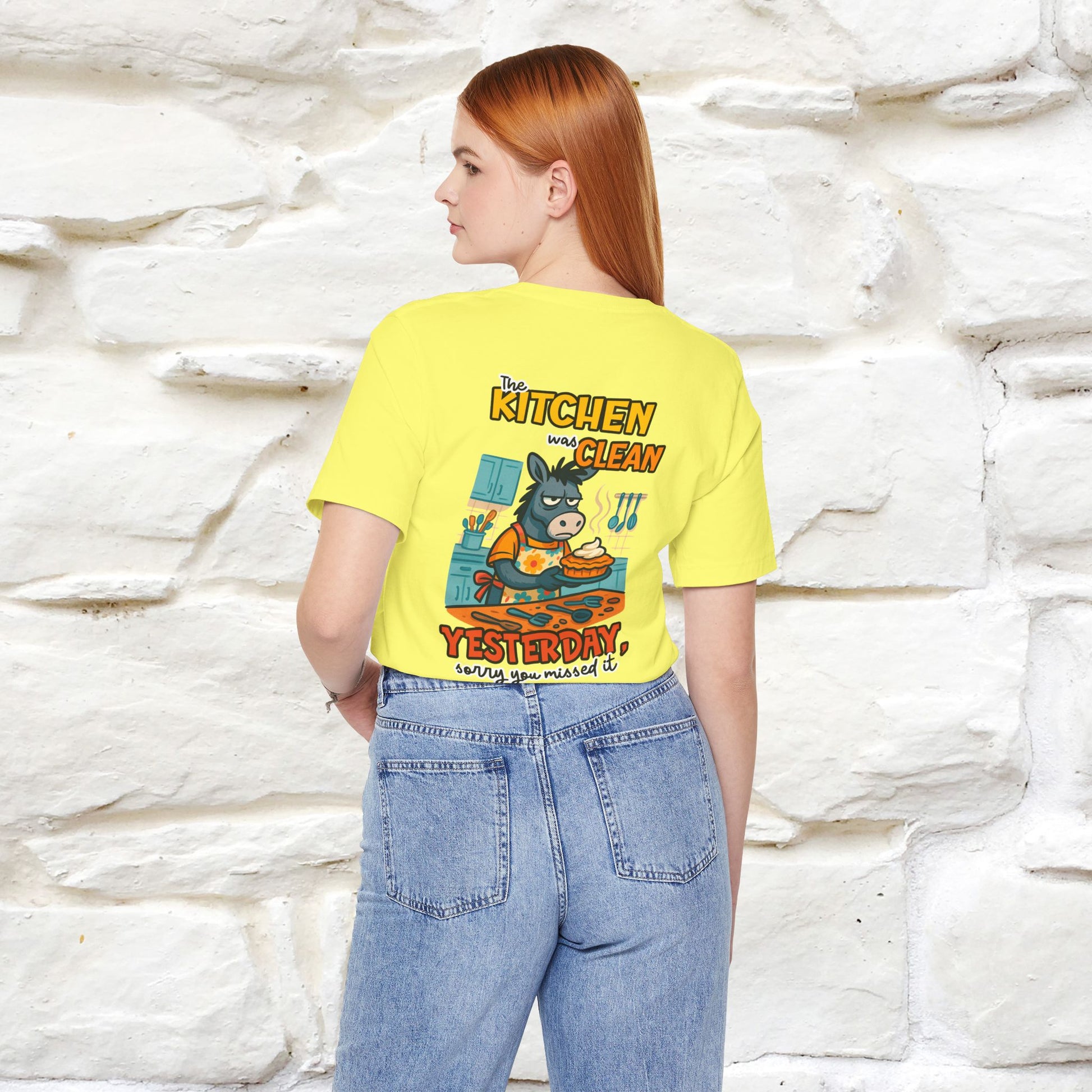 "The Kitchen Was Clean... " |Funny T-Shirt | Nunu&Miao Studio - Nunu&Miao Studio