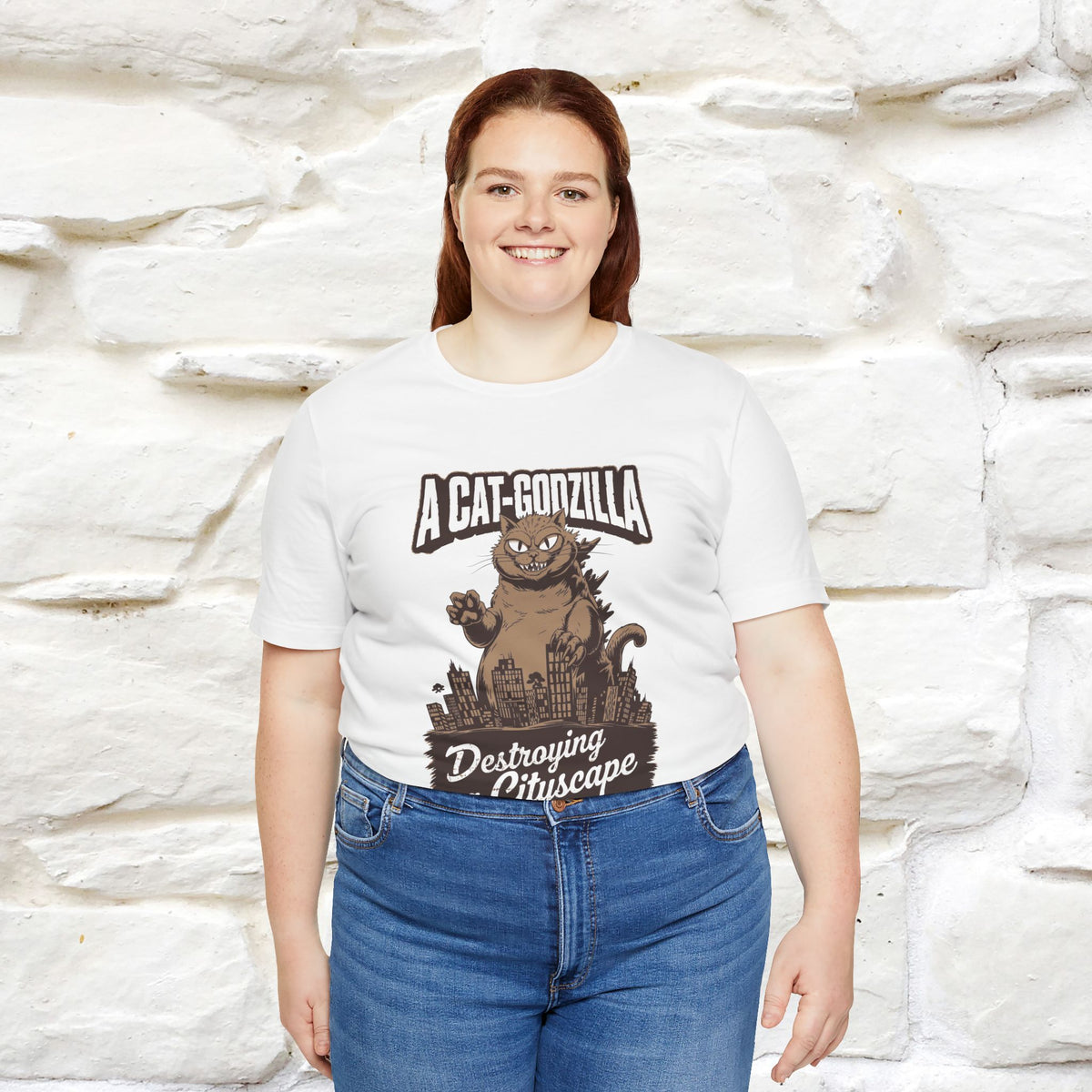 ''A Cat-Godzilla ''| CatT-Shirt | Nunu&Miao Studio