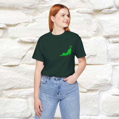 "Take a Deep Breath & Try All Over Again" Cat T-Shirt| Front & Back Design | Nunu&Miao Studio - Nunu&Miao Studio