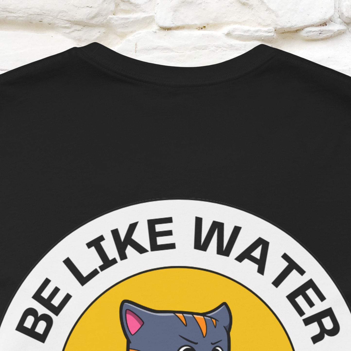 "Be Like Water: Cattitude Master | Cat T-Shirt |Nunu&Miao Studio - Nunu&Miao Studio