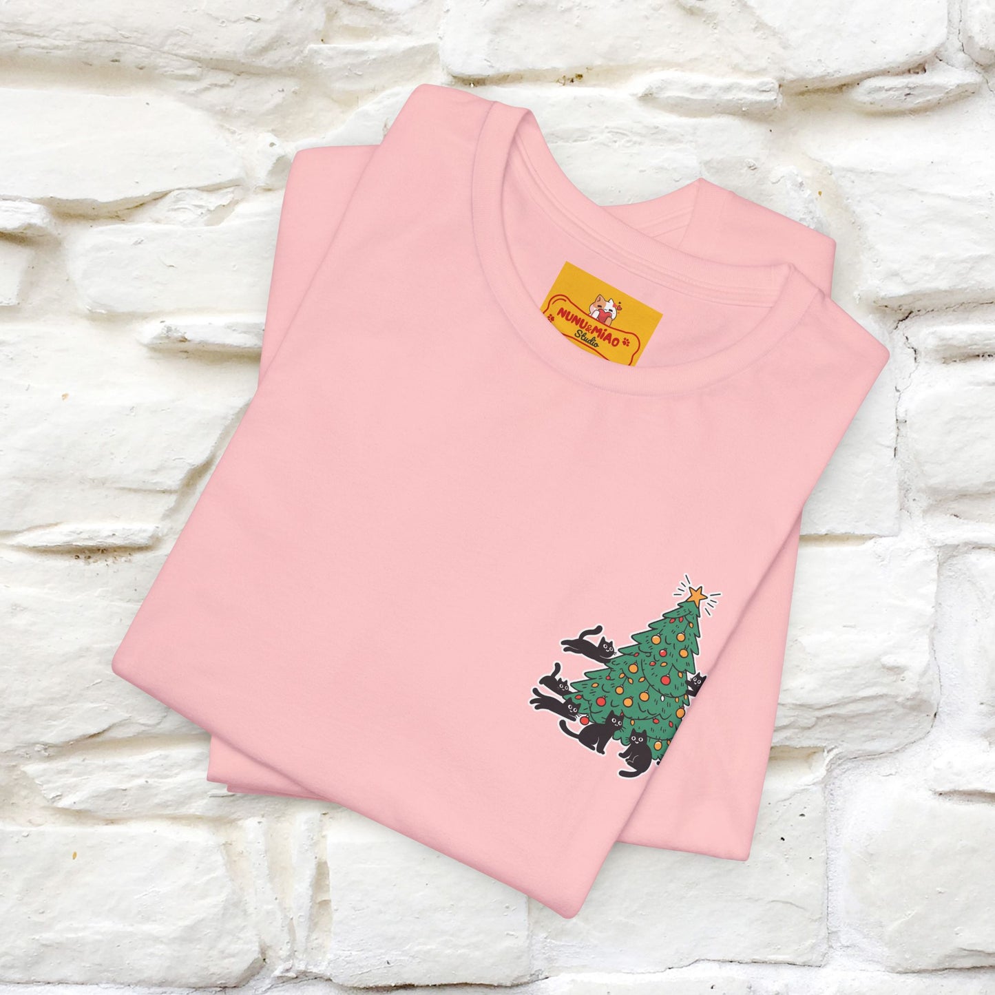 “Cat Christmas Tree” | Cat T-Shirt | Nunu&Miao Studio