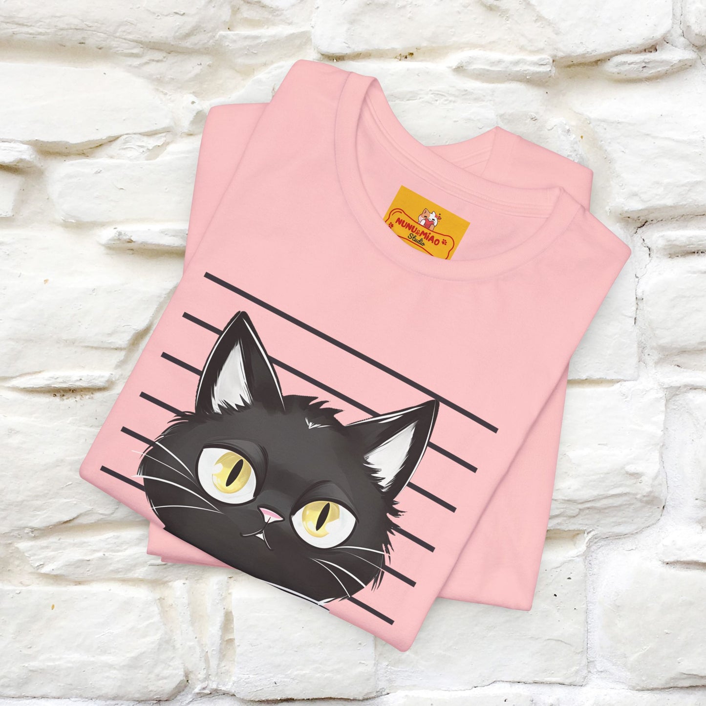 "Bad Cattitude" T-Shirt for Men & Women | 100% Cotton* - Nunu&Miao Studio