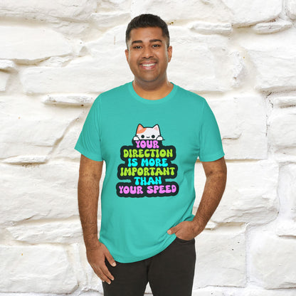 "Your Direction Is More ..." |  Cat T-shirt | Nunu&Miao Studio - Nunu&Miao Studio