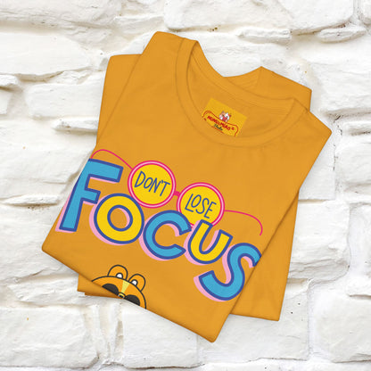 ''Don’t Lose Focus'' Cat T-Shirt | Nunu&Miao Studio - Nunu&Miao Studio