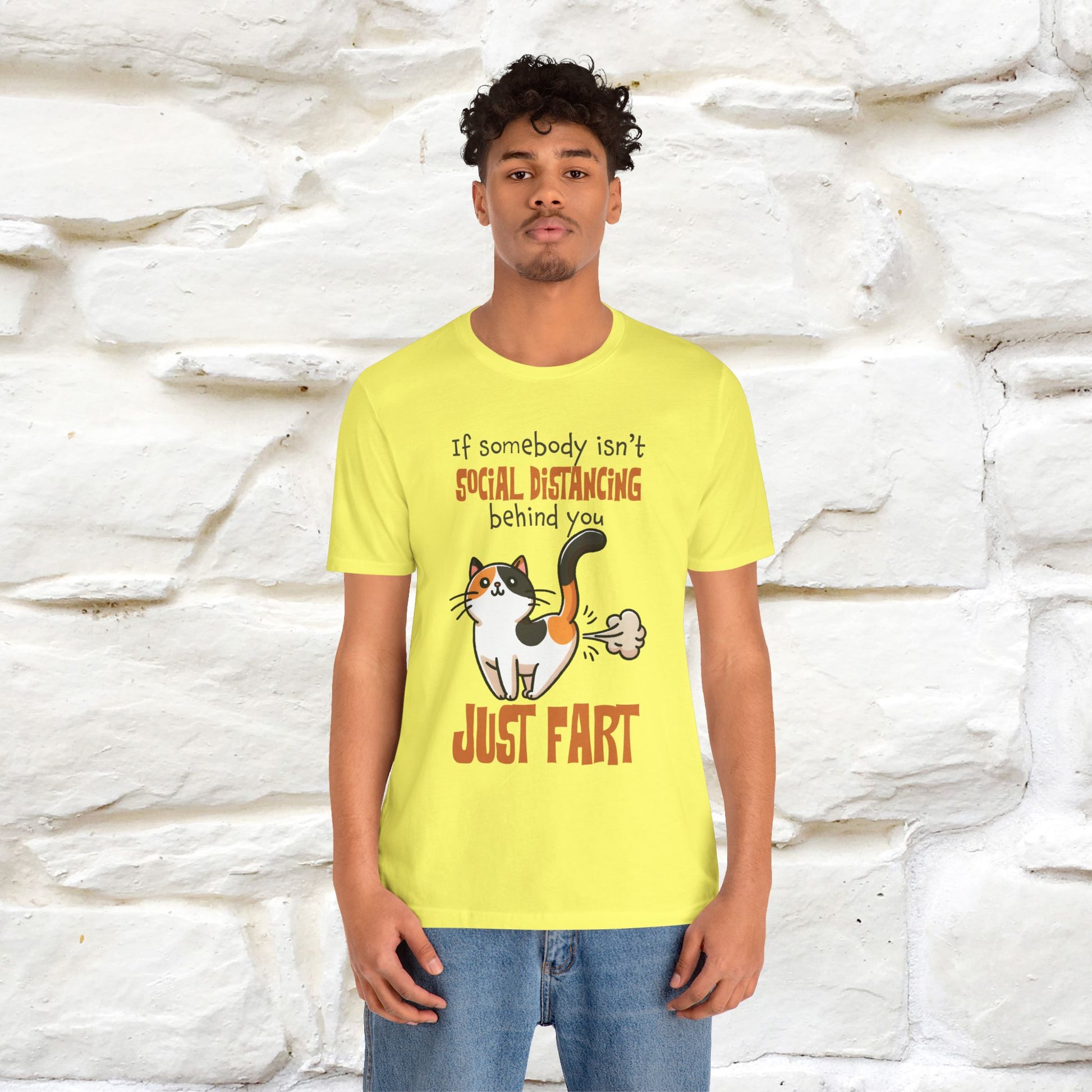 ''If Somebody Isn't Socila Distancing ...'' | Cat T-Shirt  | Nunu&Miao Studio - Nunu&Miao Studio