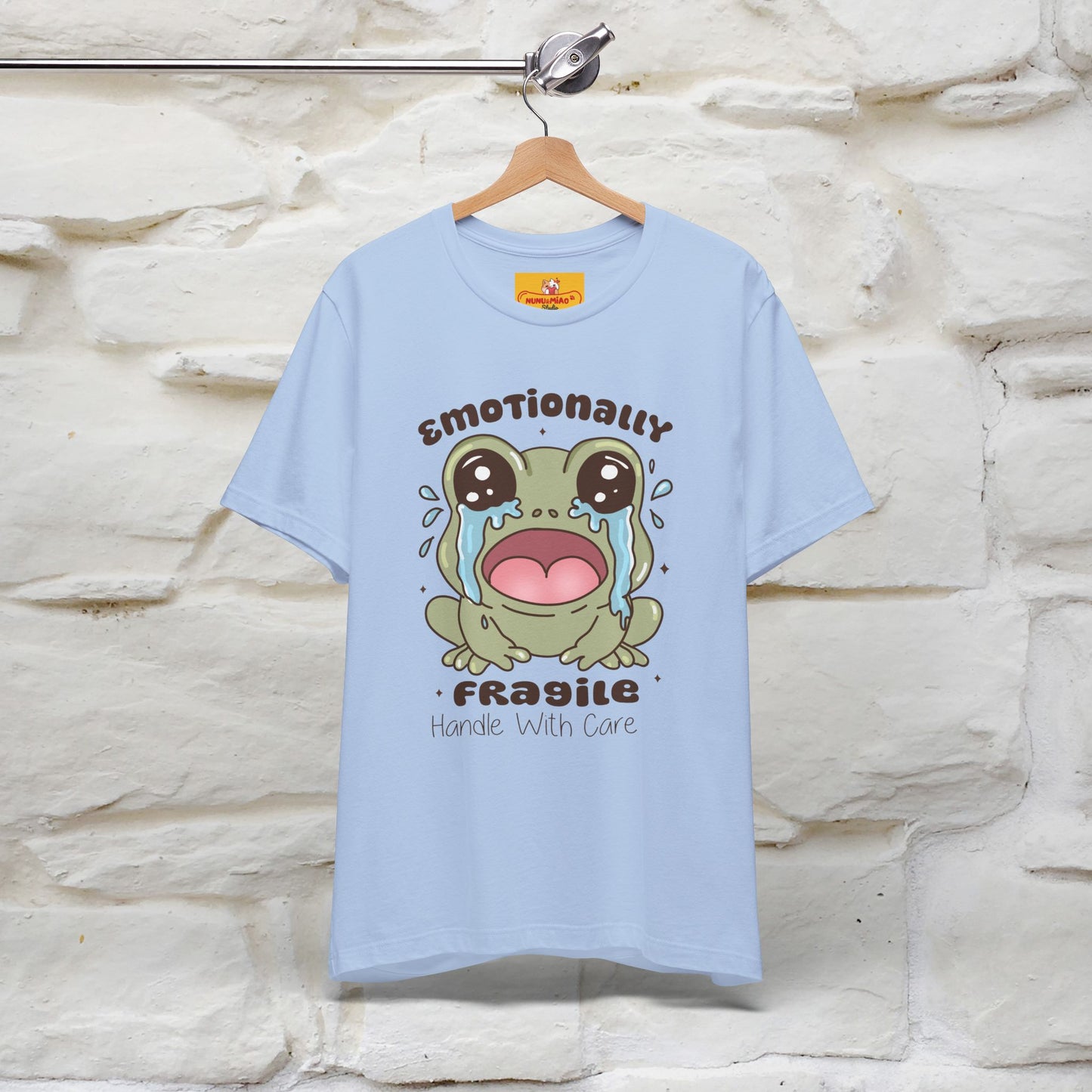 "Emotionally Fragile Handle With Care " Funny T-shirt |Nunu&Miao Studio - Nunu&Miao Studio