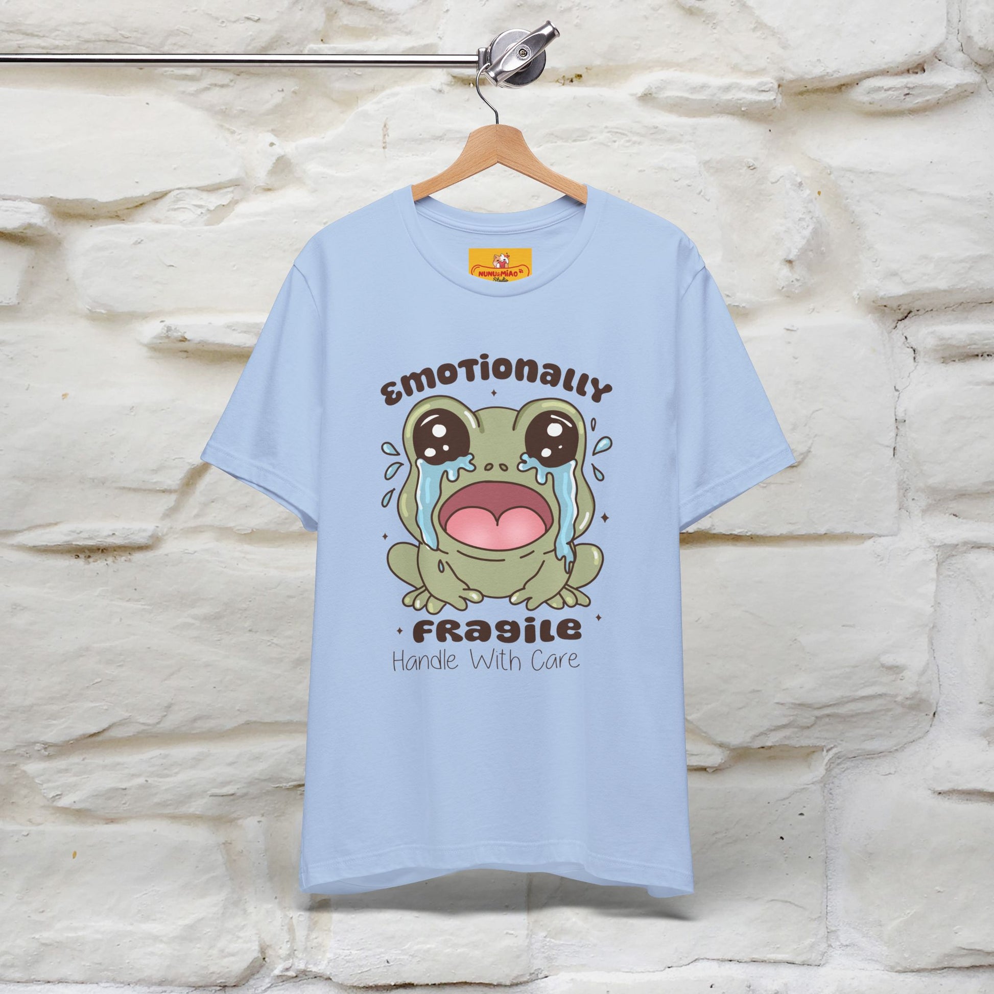 "Emotionally Fragile Handle With Care " Funny T-shirt |Nunu&Miao Studio - Nunu&Miao Studio