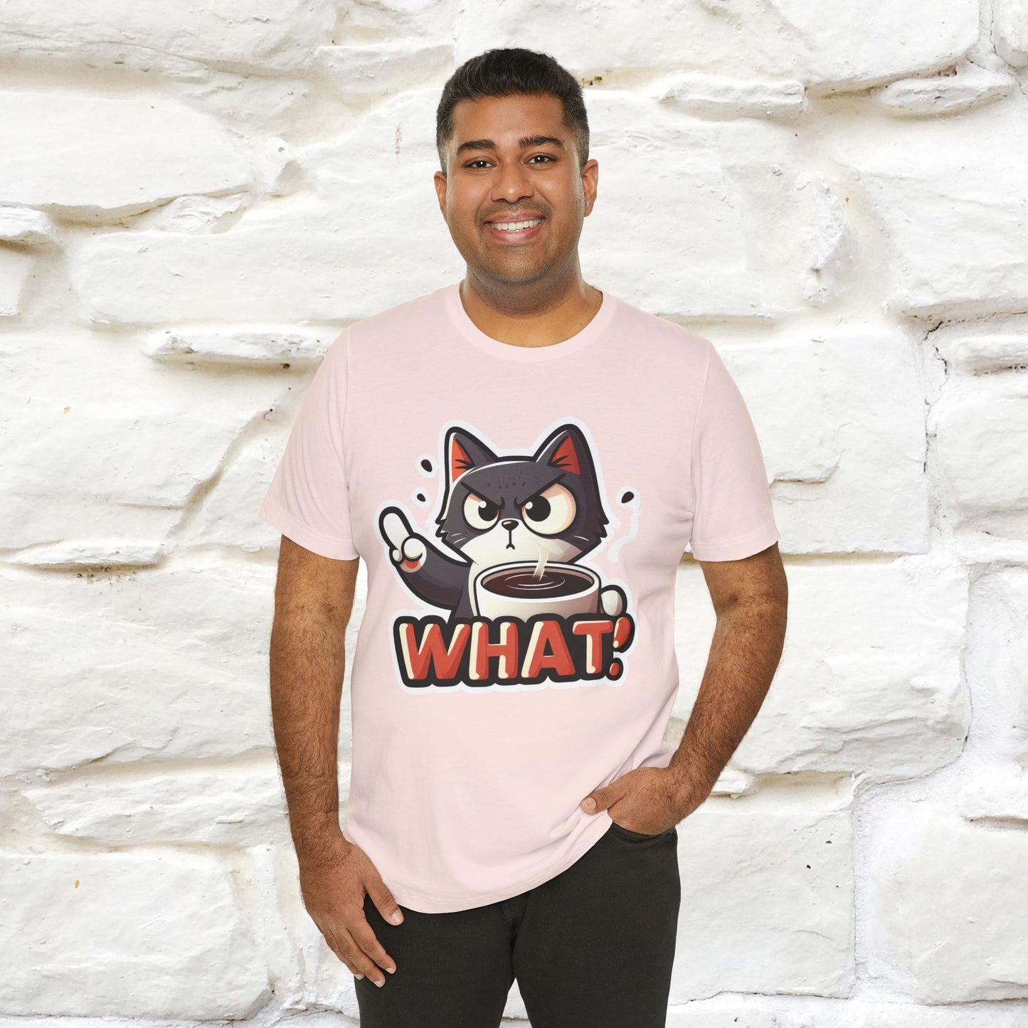 ''What !'' | Cat T-Shirt  | Nunu&Miao Studio - Nunu&Miao Studio