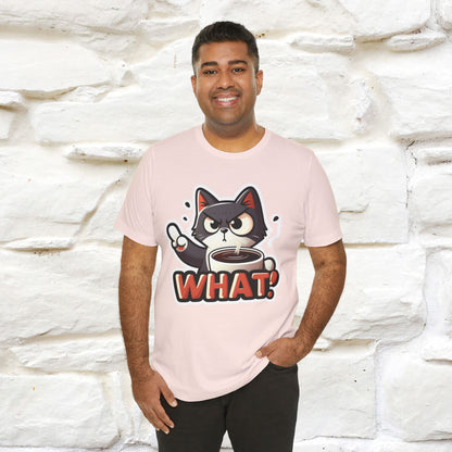 ''What !'' | Cat T-Shirt  | Nunu&Miao Studio - Nunu&Miao Studio