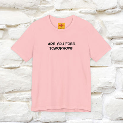 “Are You Free Tomorrow?" Funny Cat T-Shirt | Nunu&Miao Studio