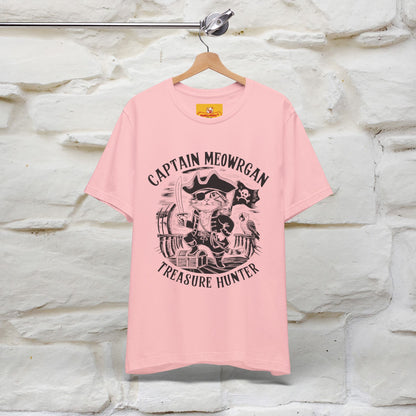 Captain Meowrgan Treasure Hunter |  |Cat T-Shirt | Nunu&Miao Studio - Nunu&Miao Studio
