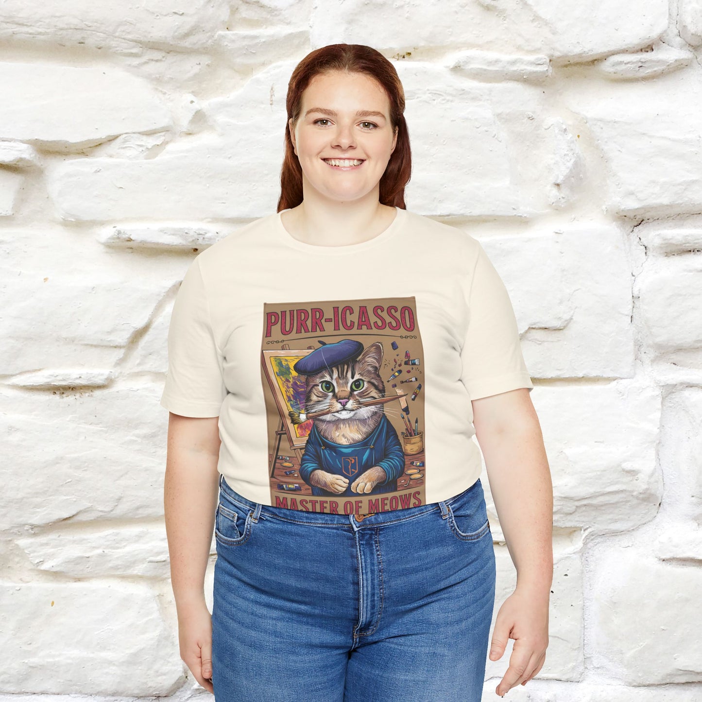 ''Purr-Icasso Masters Of Meows'' | CatT-Shirt | Nunu&Miao Studio - Nunu&Miao Studio