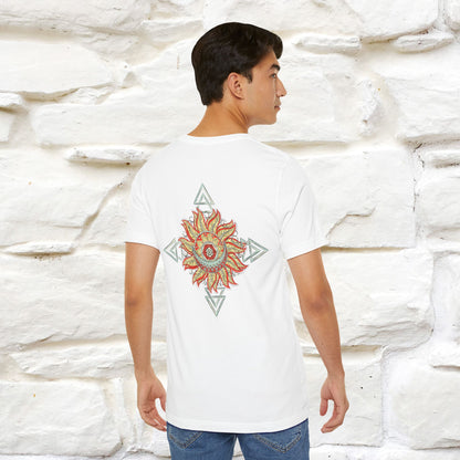 "The Third Eye'' Cat T-Shirt Front and Back Design | Nunu&Miao Studio - Nunu&Miao Studio