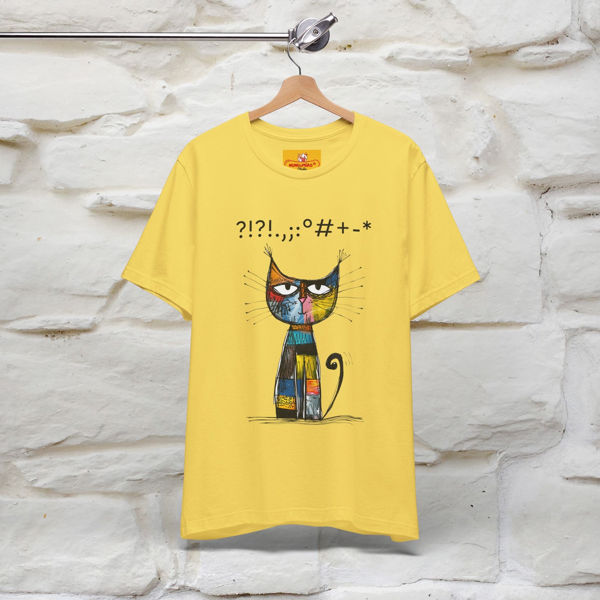 "Enigma" Cat T-shirt |Nunu&Miao Studio - Nunu&Miao Studio