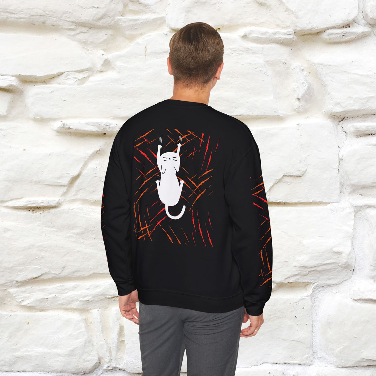 -'Love Hurt'' | Cat Sweatshirt | Nunu&Miao Studio