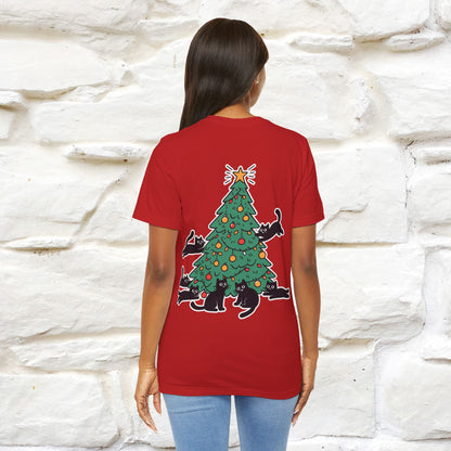 “Cat Christmas Tree” | Cat T-Shirt | Nunu&Miao Studio