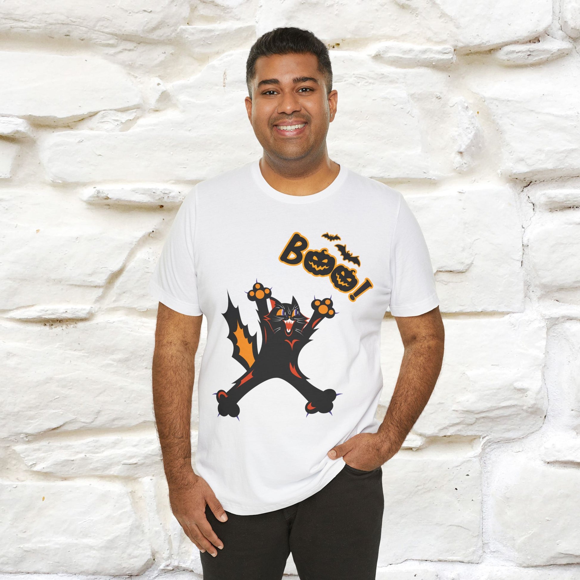 "Boo" Cat  T-shirt |Nunu&Miao Studio - Nunu&Miao Studio