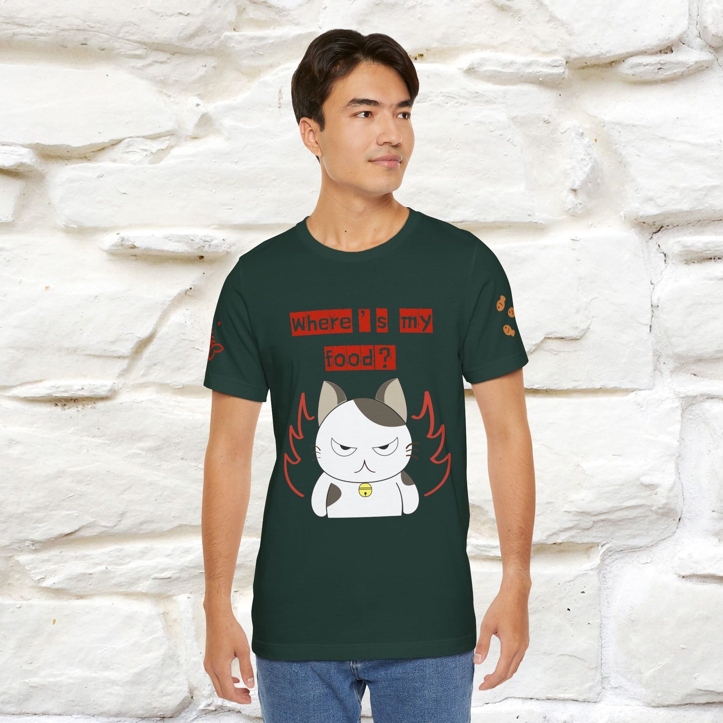 ''Where Is My ....?"  Cat T-shirt| Nunu&Miao Studio - Nunu&Miao Studio